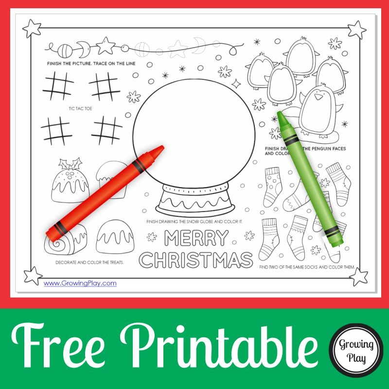 Free Printable Christmas Puzzles 2
