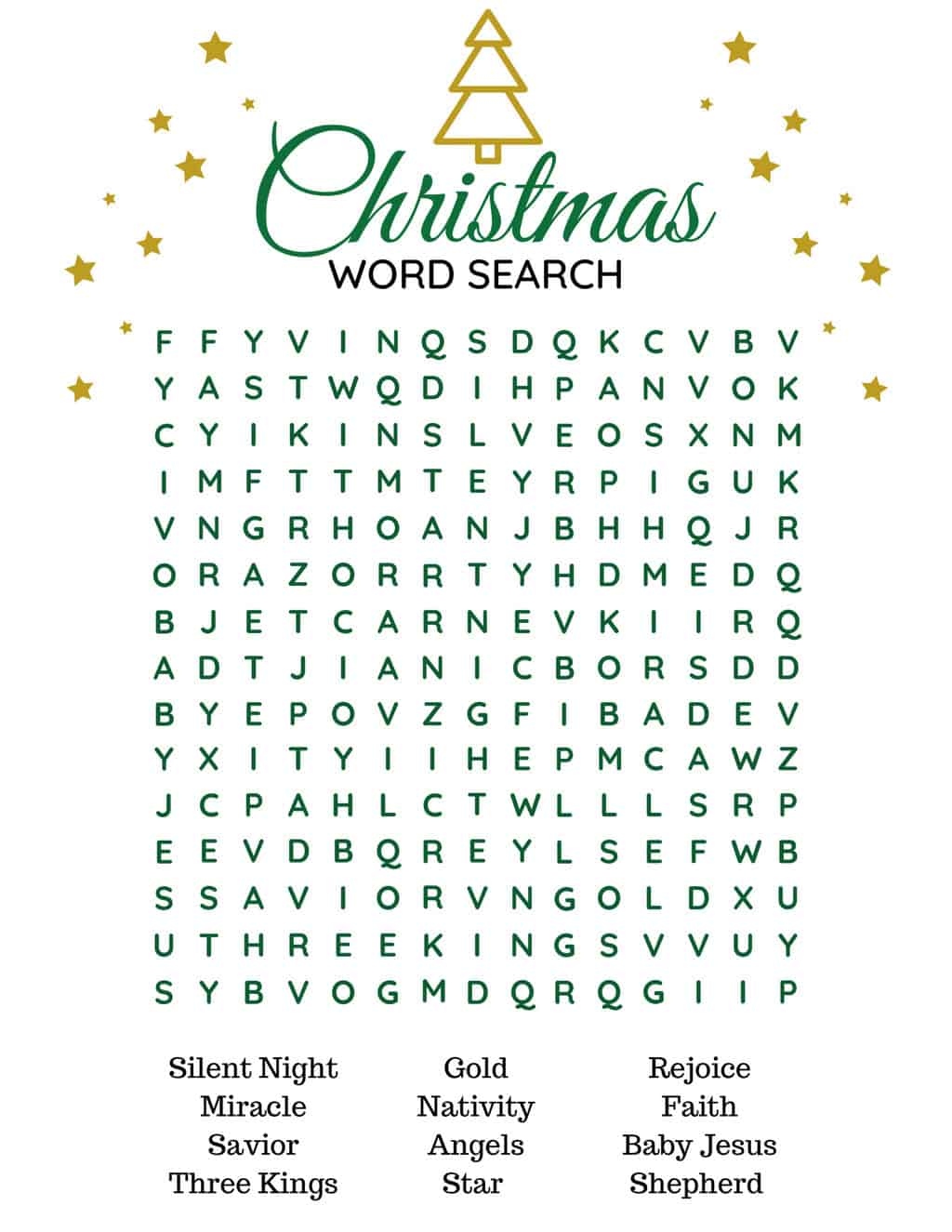Free Printable Christmas Word Searches Free Printable Christmas Word Searches