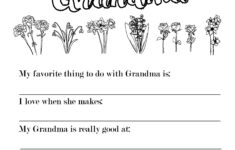 Free Printable Coloring Pages For Mothers Day And Grandma