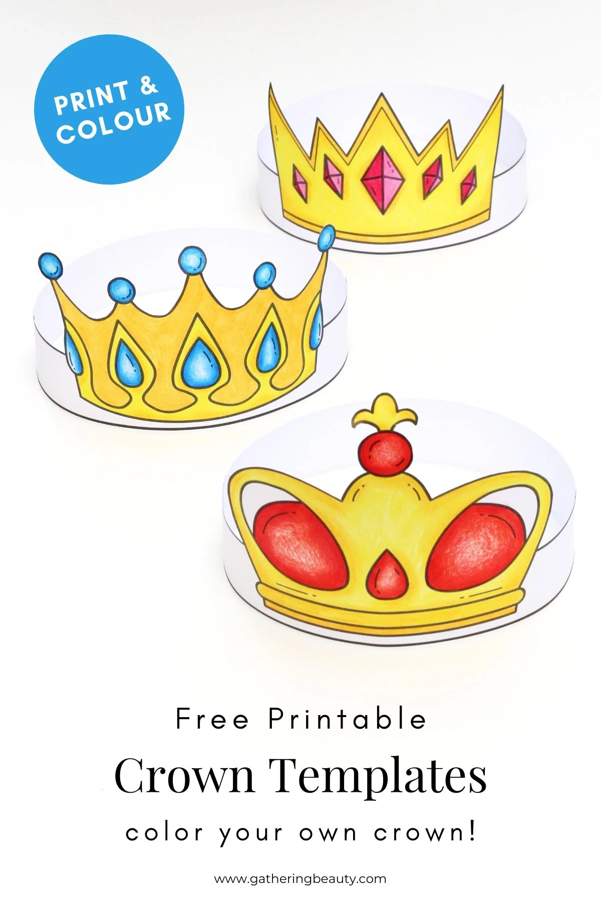 free princess crown template printable free princess crown template printable
