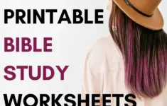 Free Printable Devotional Worksheets For Adults And Teens