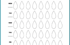 Free Printable Digital Water Tracker