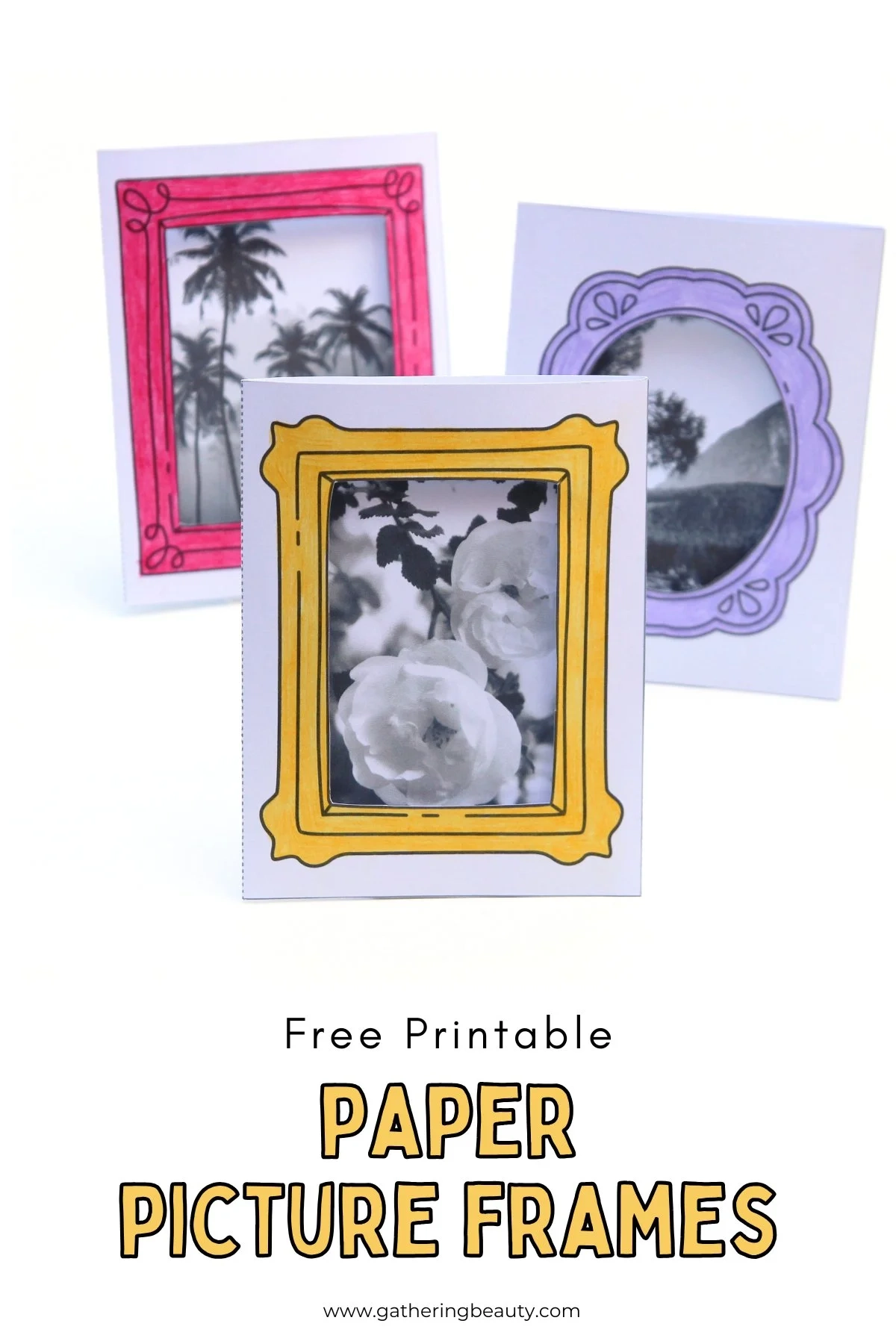 Free Printable Diy Picture Frames Free Printable Diy Picture Frames