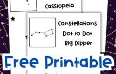 Free Printable Dot To Dot Constellations Worksheets