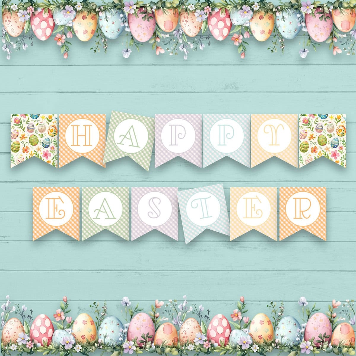 Free Printable Easter Banner Free Printable Easter Banner