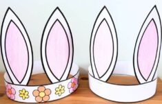 Free Printable Easter Bunny Ears Headband