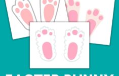 Free Printable Easter Bunny Footprints