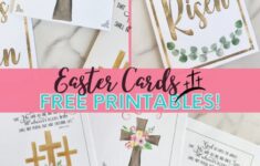 Free Printable Easter Card Religious