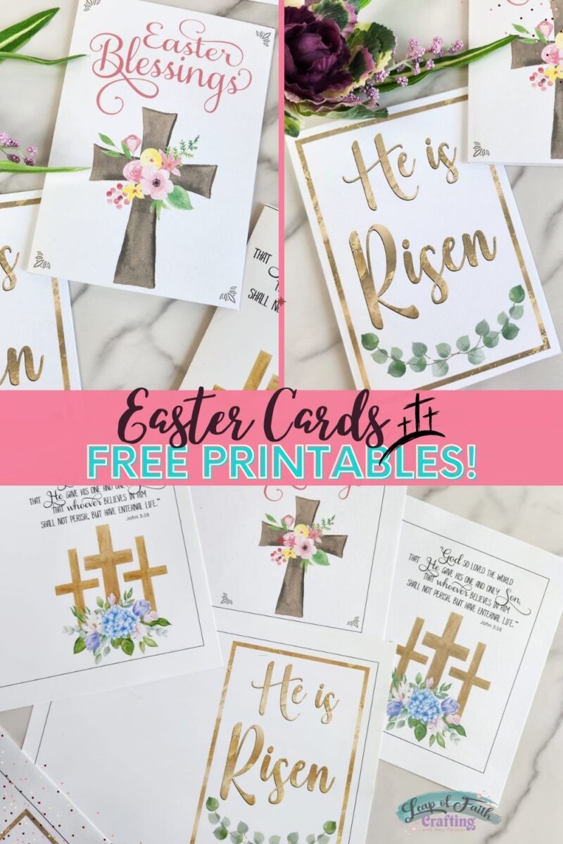 Free Printable Easter Card Religious