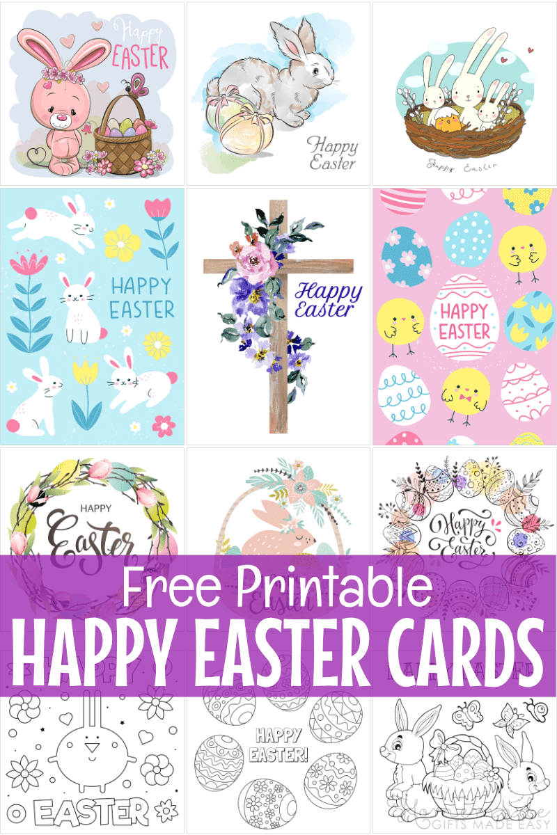 Free Printable Easter Cards
