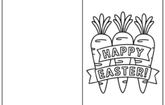 Free Printable Easter Cards To Color