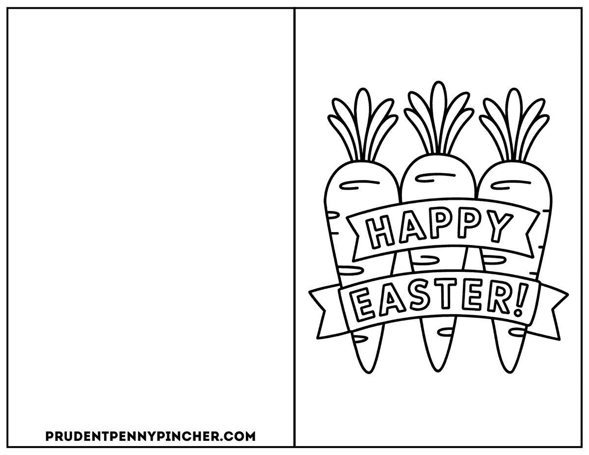 Free Printable Easter Cards To Color Free Printable Easter Cards To Color