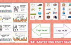 Free Printable Easter Egg Hunt Clues