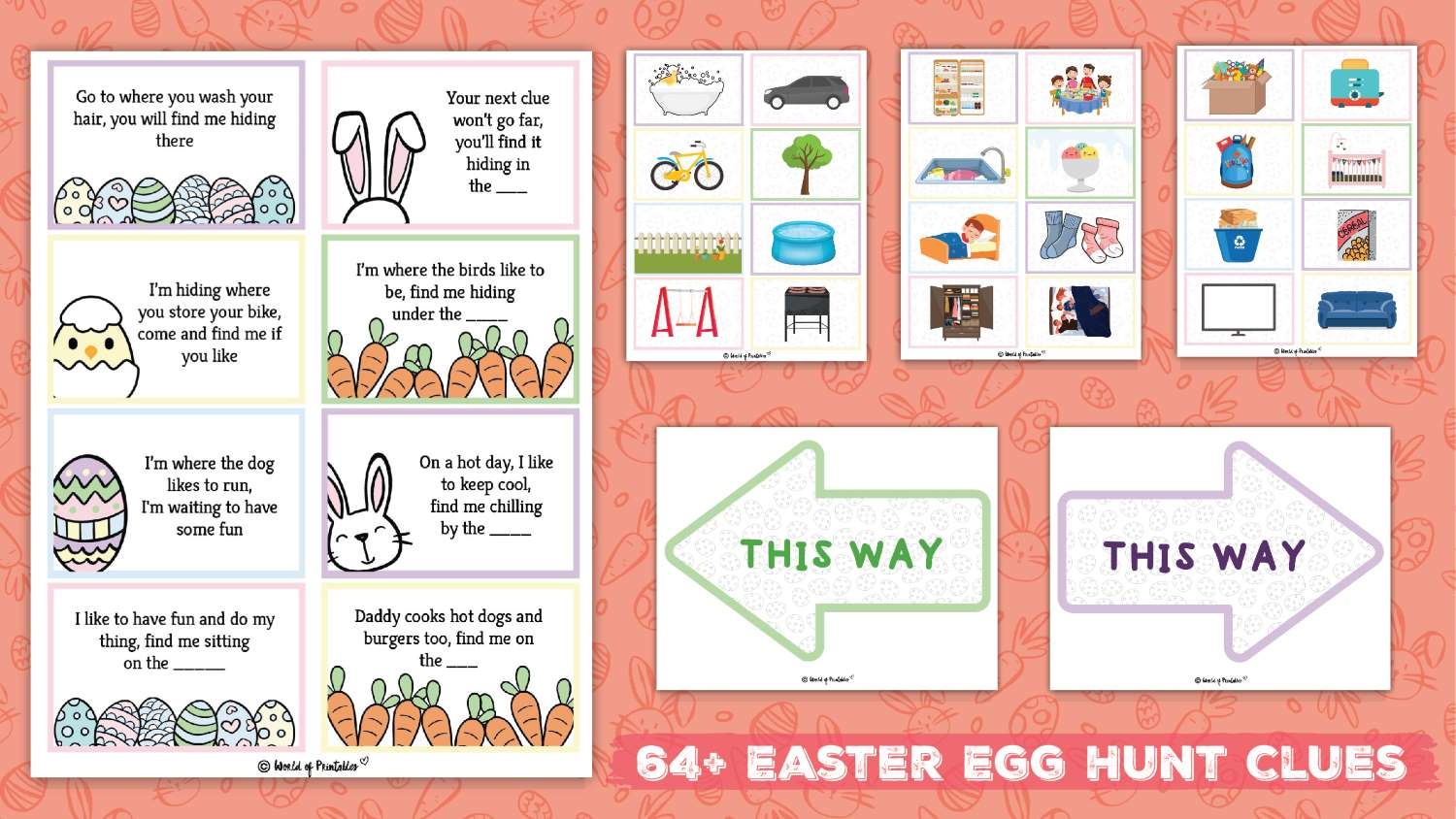 Free Printable Easter Egg Hunt Clues Free Printable Easter Egg Hunt Clues