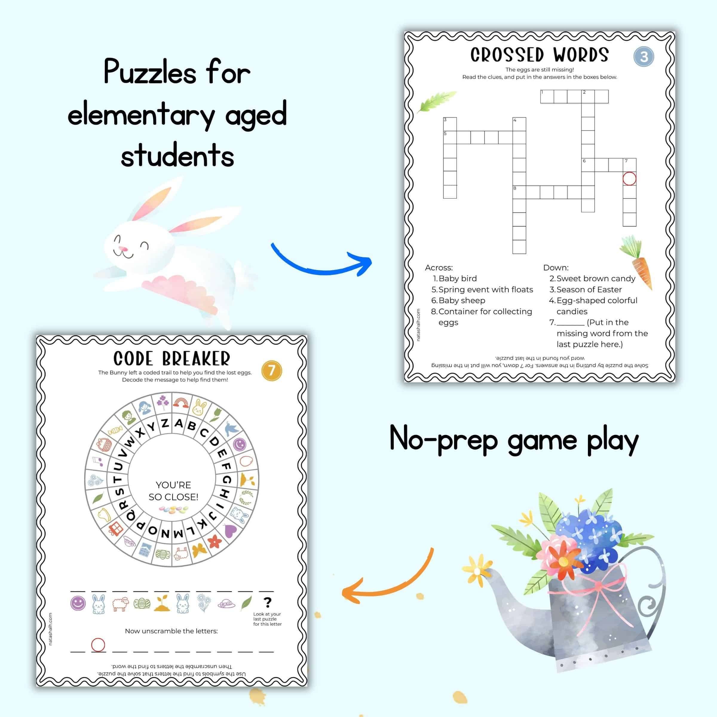 free printable escape room puzzles