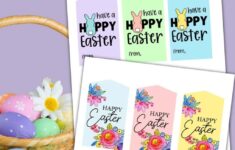 Free Printable Easter Gift Tags