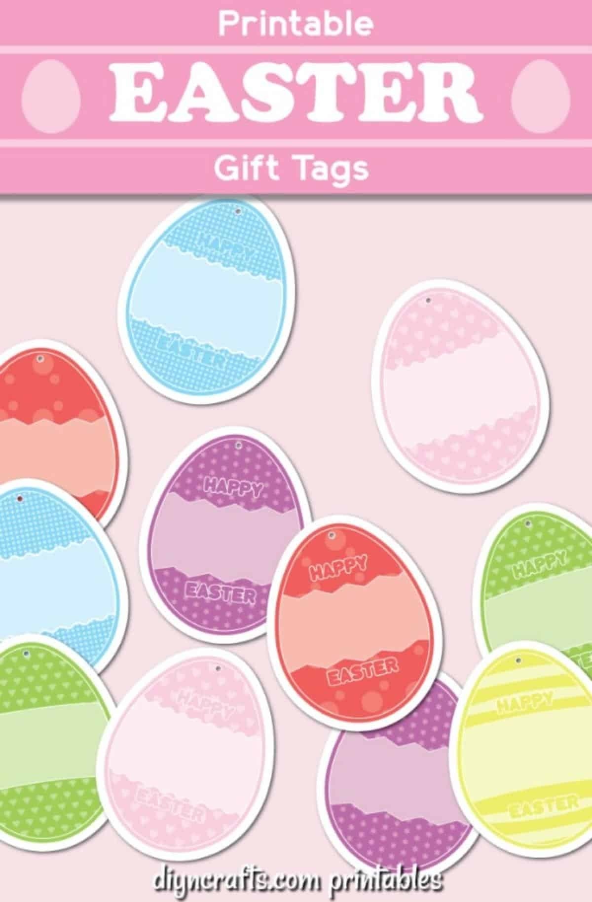 Free Printable Easter Gift Tags For Gifts And Baskets