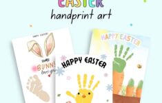 Free Printable Easter Handprint Art Printables