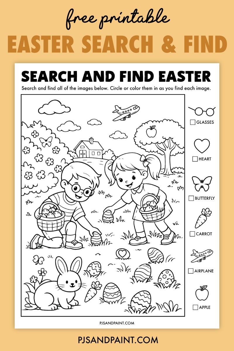 Free Printable Easter Search And Find Free Printable Easter Search And Find