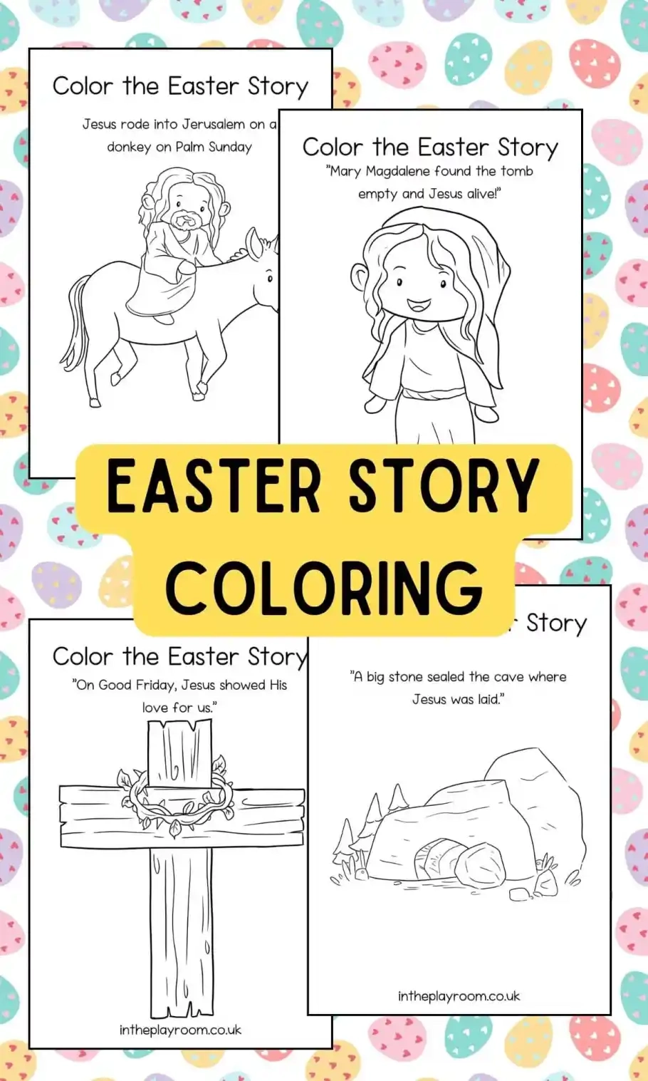 Free Printable Easter Story Coloring Pages For Kids Free Printable Easter Story Coloring Pages For Kids
