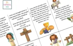 Free Printable Easter Story For Sunday School Kids