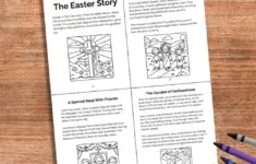 Free Printable Easter Story Mini Book