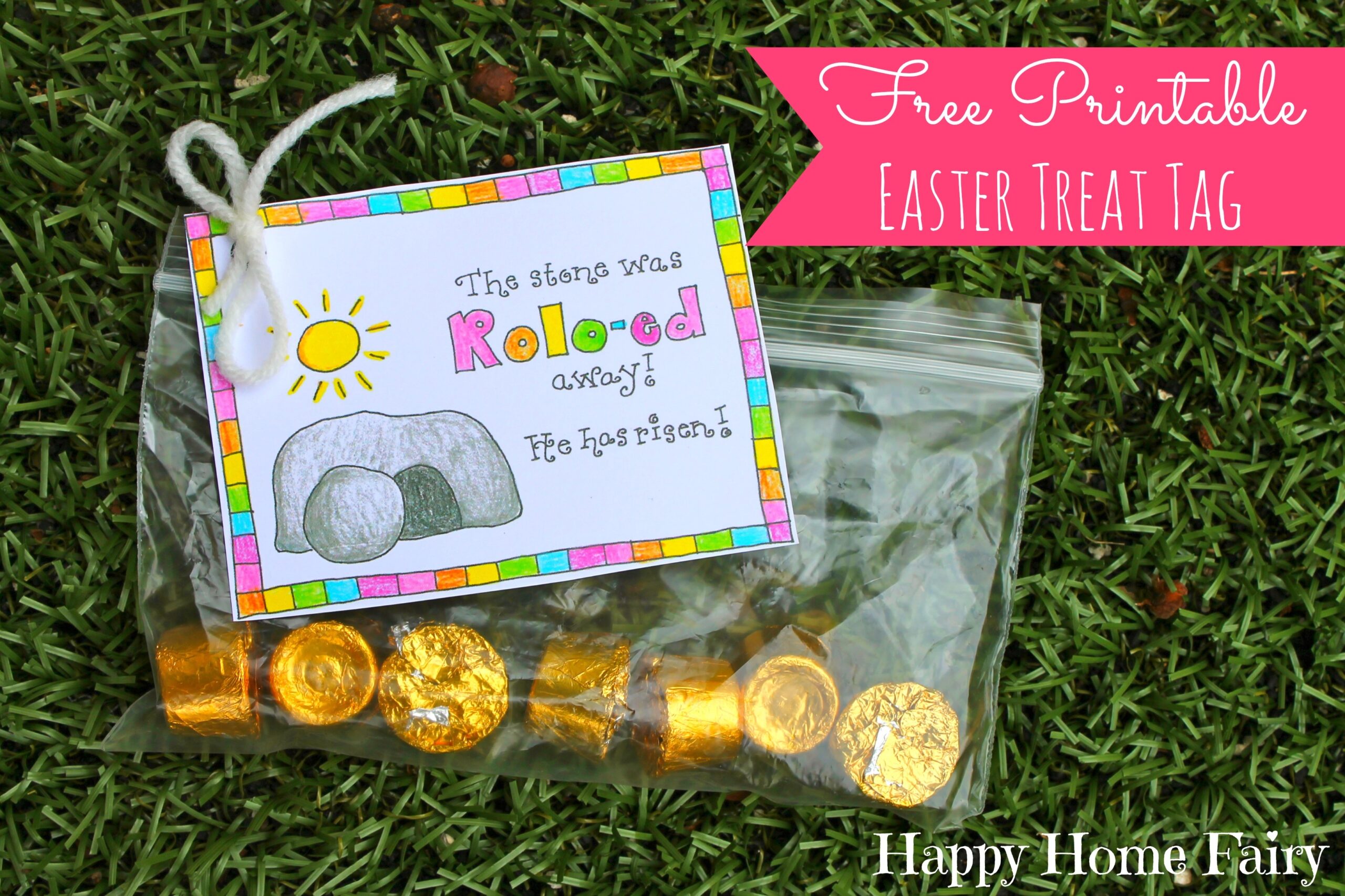 Free Printable Easter Treat Tag