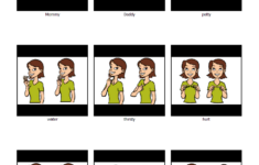 Free Printable Functional Sign Language For The Childcare Setting