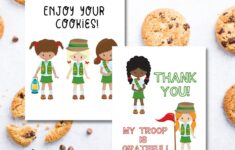 Free Printable Girl Scout Thank You Cards