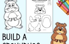 Free Printable Groundhog Craft For Kids