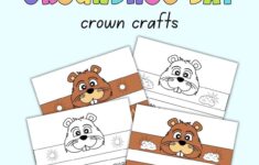 Free Printable Groundhog Day Crown Craft