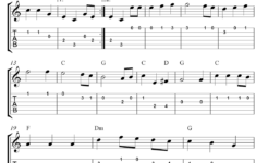 Free Printable Guitar Music Sheets