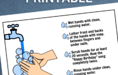 Free Printable Hand Washing Sign