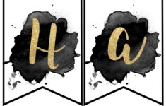 Free Printable Happy New Year Banner