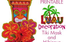 Free Printable Hawaiian Luau Decorations