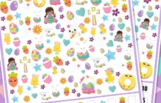 Free Printable Hidden Objects Easter Game I Spy Easter