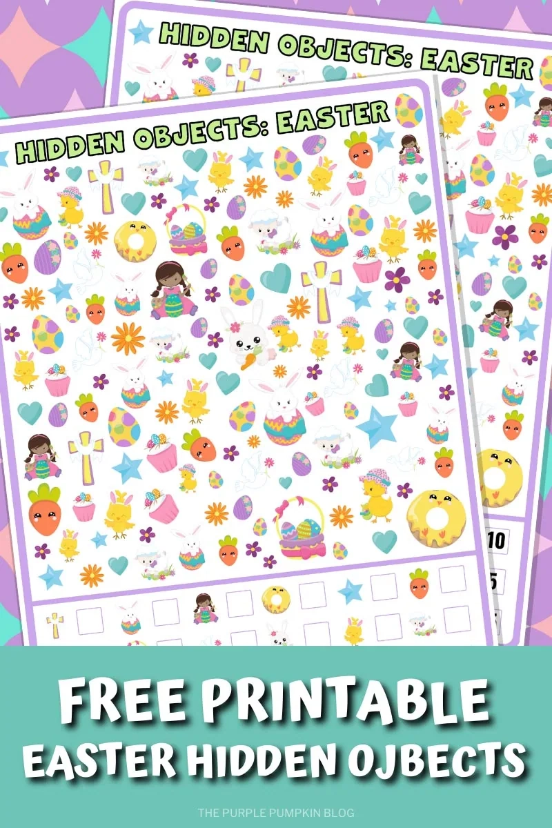 Free Printable Hidden Objects Easter Game I Spy Easter Free Printable Hidden Objects Easter Game I Spy Easter