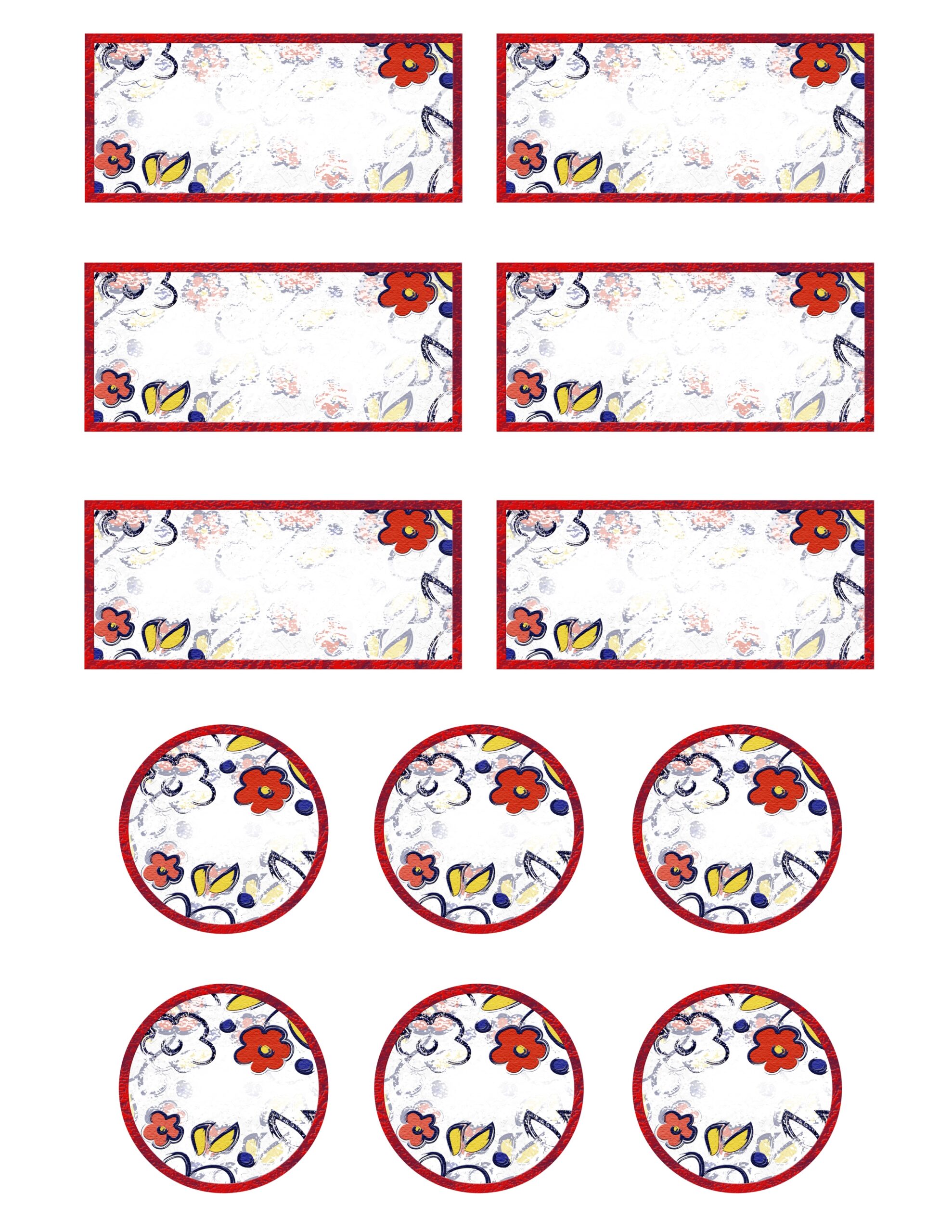 Free Printable Homemade Jam Jar Labels Free Printable Homemade Jam Jar Labels