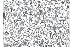Free Printable I Spy Christmas Activity