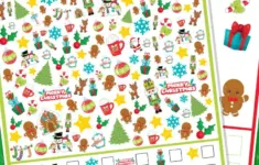 Free Printable I Spy Christmas Pages Hidden Objects
