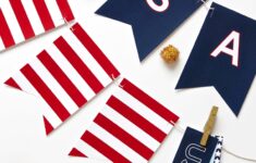 Free Printable July Fourth Banner