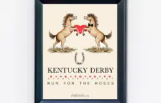 Free Printable Kentucky Derby Poster