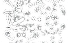 Free Printable Kids Activity Make A Snowman