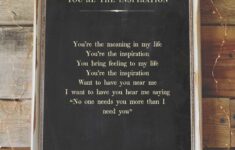 Free Printable Love Song Lyrics Art