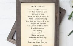 Free Printable Love Song Lyrics Art