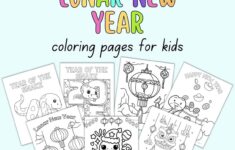 Free Printable Lunar New Year Coloring Pages