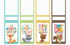 Free Printable Magnetic Journal Bookmarks