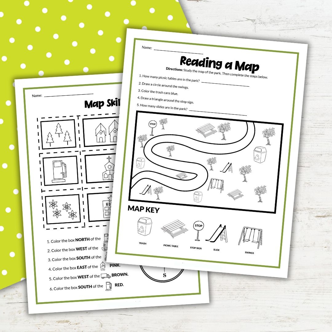 Free Printable Map Skills Worksheets Free Printable Map Skills Worksheets