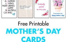 Free Printable Mothers Day Cards