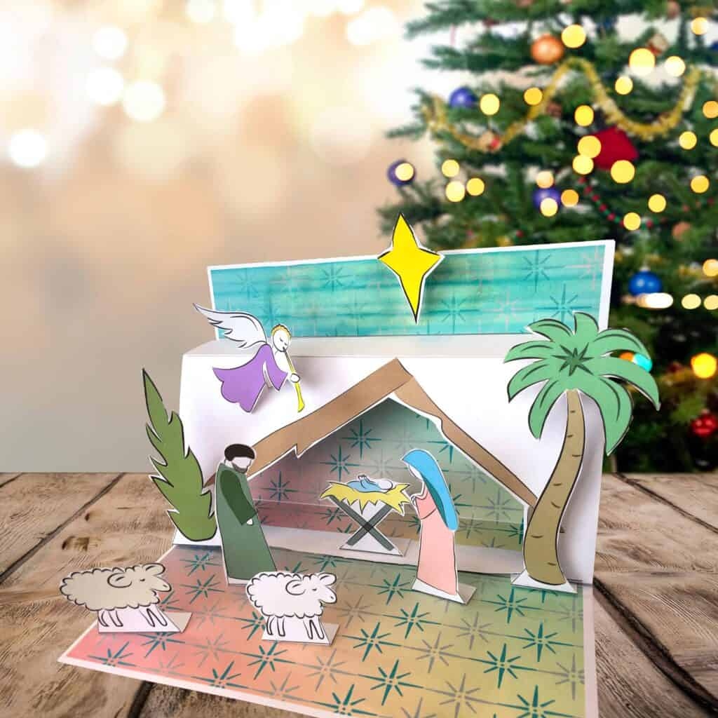 Free Printable Nativity Scene